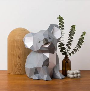 DIY d'origami en papier 3D - Koala