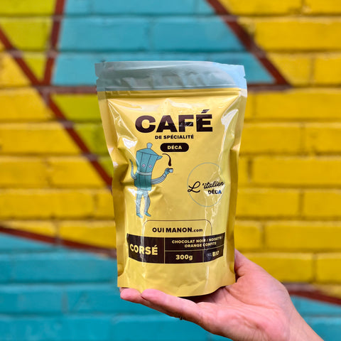 Sac de café Oui Manon, L'italien DÉCA