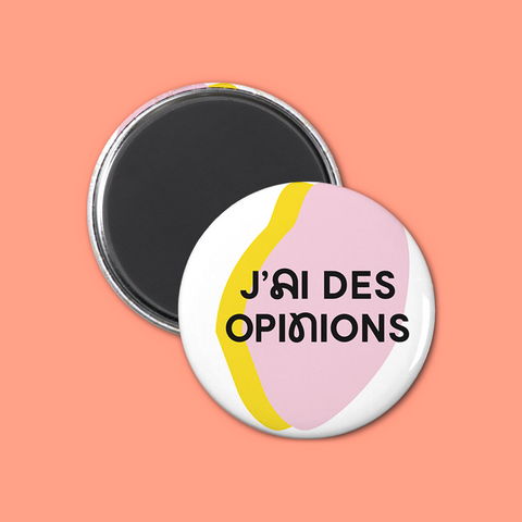 Aimant | J’ai des opinions