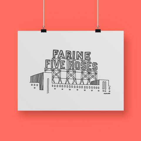 Affiche | Farine Five Roses