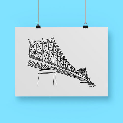 Affiche | Pont Jacques Cartier