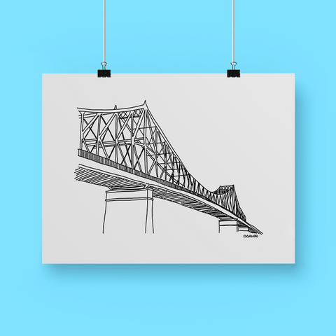 Affiche | Pont Jacques Cartier