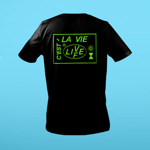 T-shirt | La vie c'est life/live