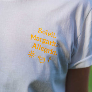 T-shirt | Soleil. Margarita. Alegria.