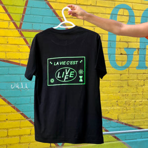 T-shirt | La vie c'est life/live